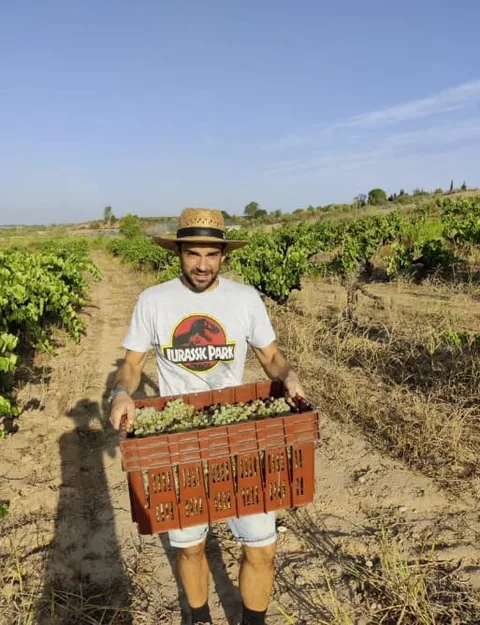 Productor de vino natural en La Alacena Málaga
